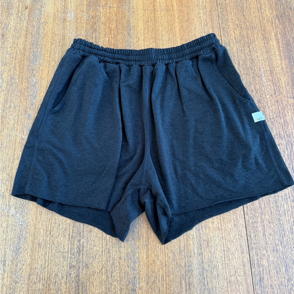 Vuori Black Athletic Shorts Soft Stretchy Elastic Waistband
